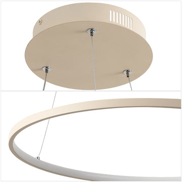 Brice Modern Contemporary Iron Integrated LED Pendant